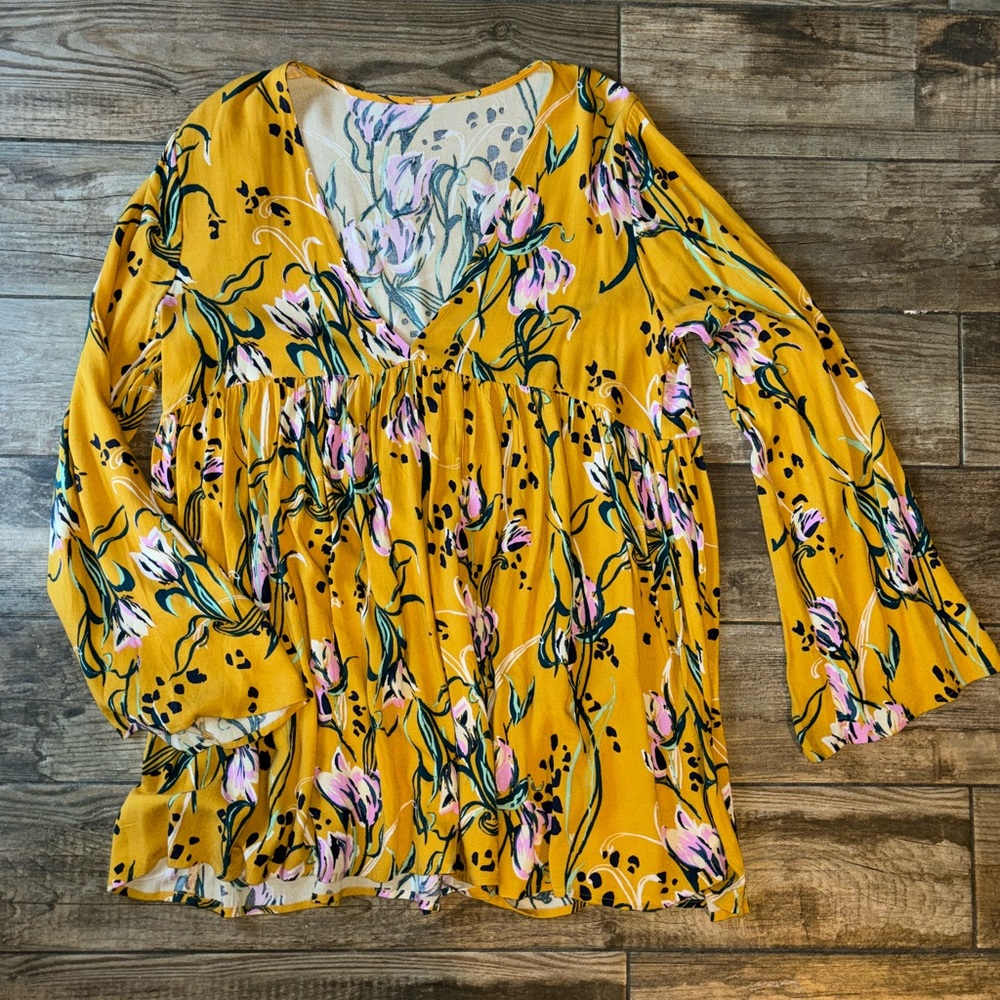 Free People V Neck Dress